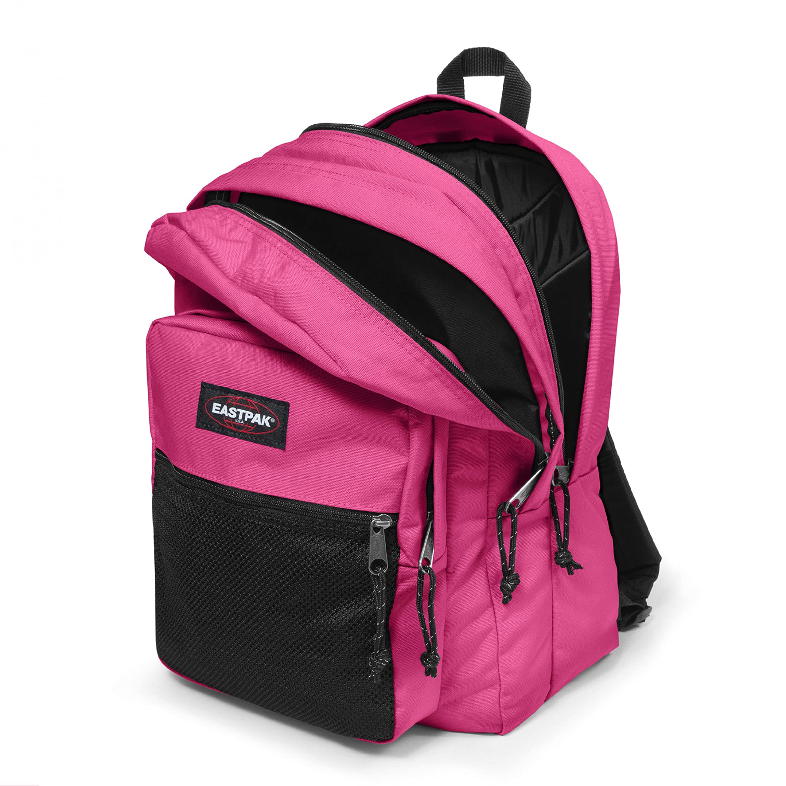 eastpak-pinnacle-rucksack-38-l-pink-escape-rosa-mit-doppelf-chern-aus-nylon image 2