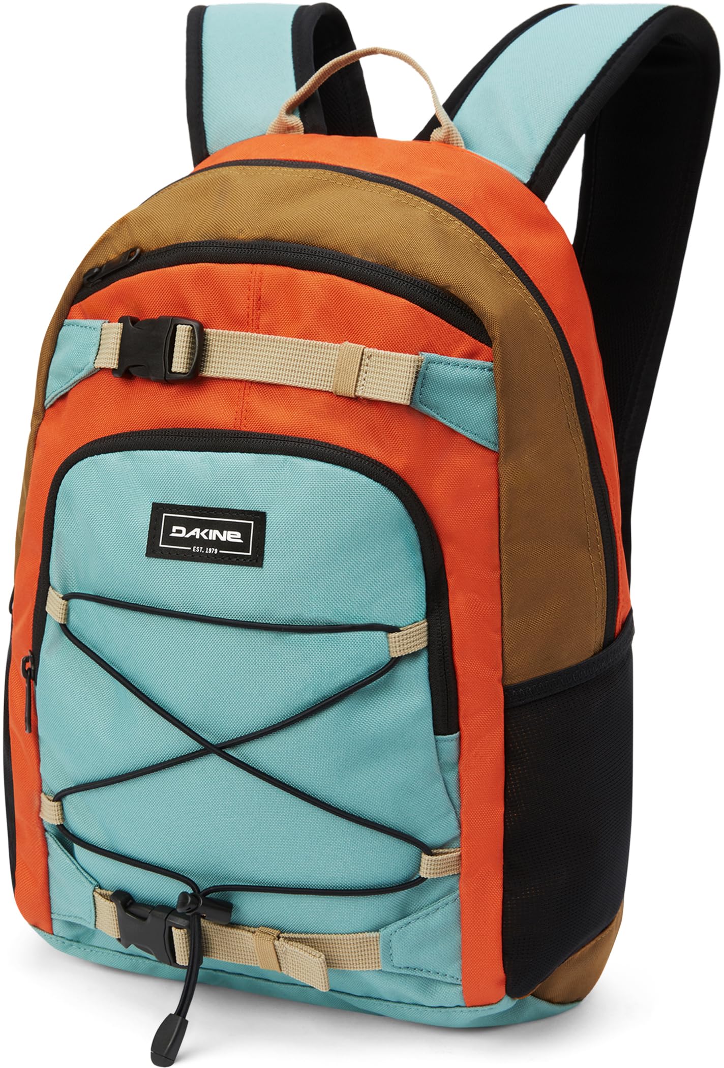 dakine-grom-13l-kinder-rucksack-schwarz-brustgurt-mit-sicherheitspfeife-reflekto image 8