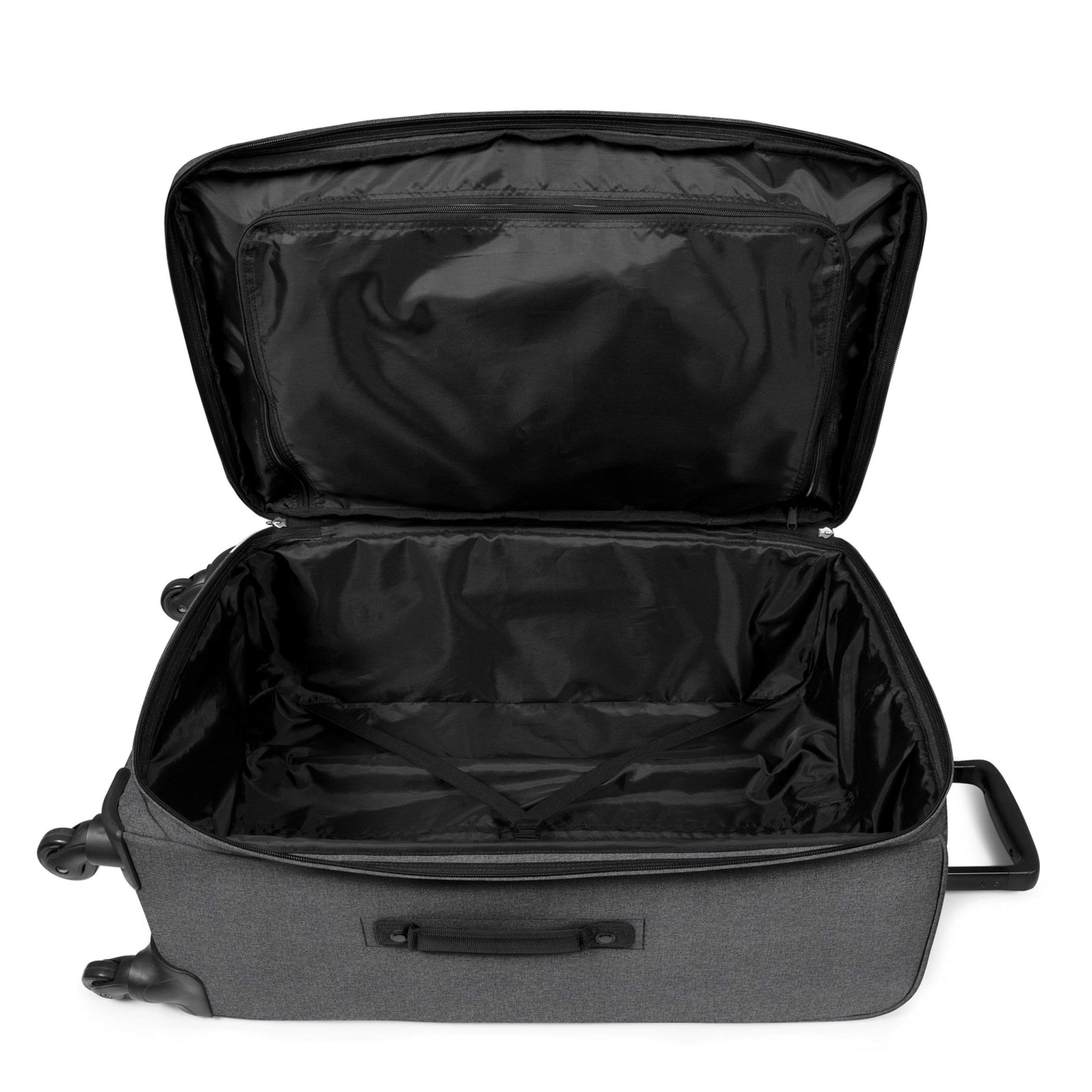 eastpak-traf-ik-4-reisekoffer-80-cm-gro-er-weichgep-ck-trolley-in-grau-black-den image 2