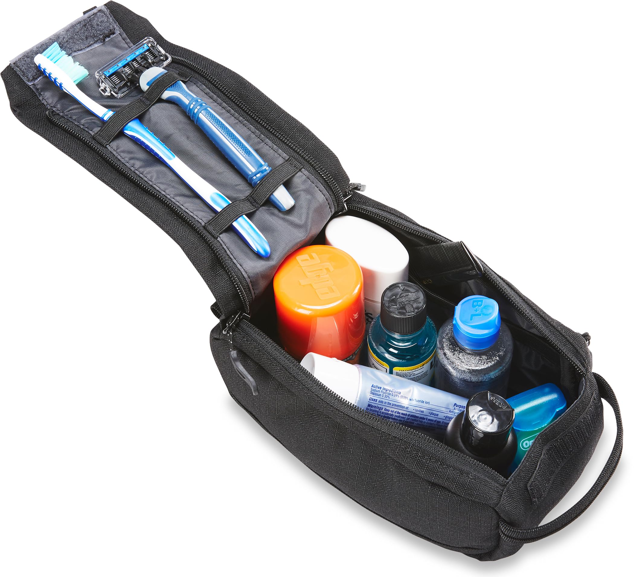 dakine-groomer-kulturtasche-reise-set-m-schwarz-kulturbeutel-mit-arbeitsplatte-f image 3