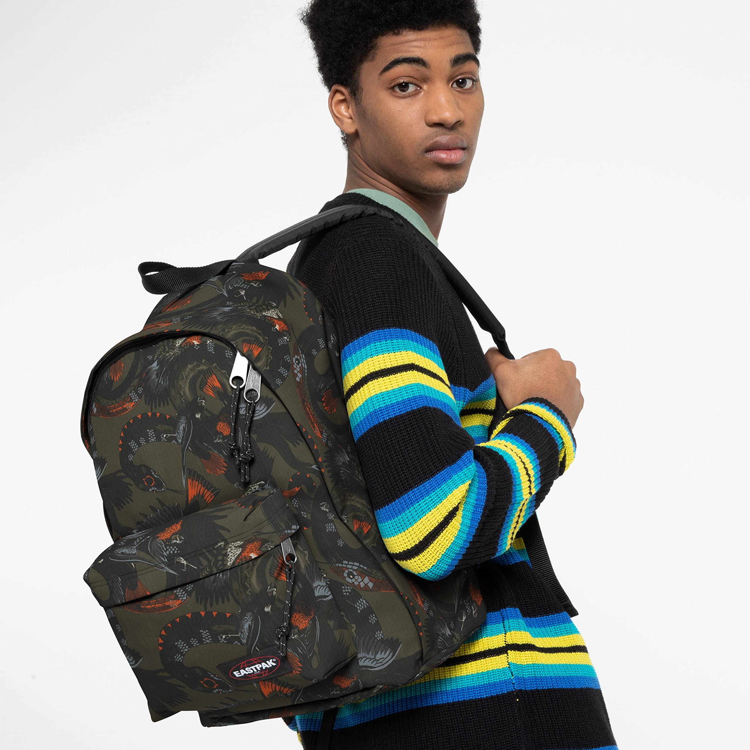 eastpak-out-of-office-rucksack-44-cm-27-l-gothica-snakes-gr-n-gepolstertes-lapto image 2