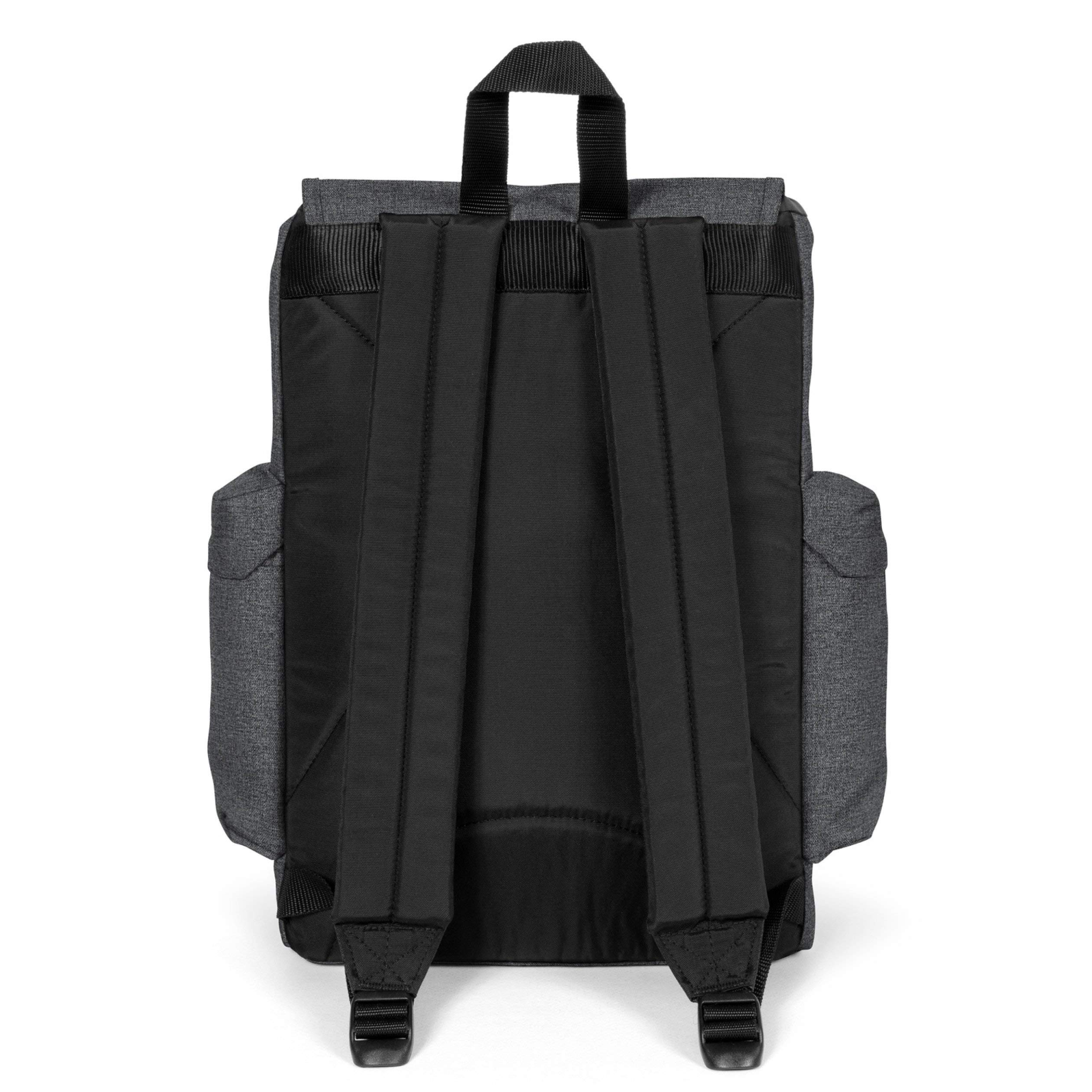 eastpak-austin-rucksack-42-cm-18-l-daypack-in-black-denim-mit-seil-und-schnallen image 4