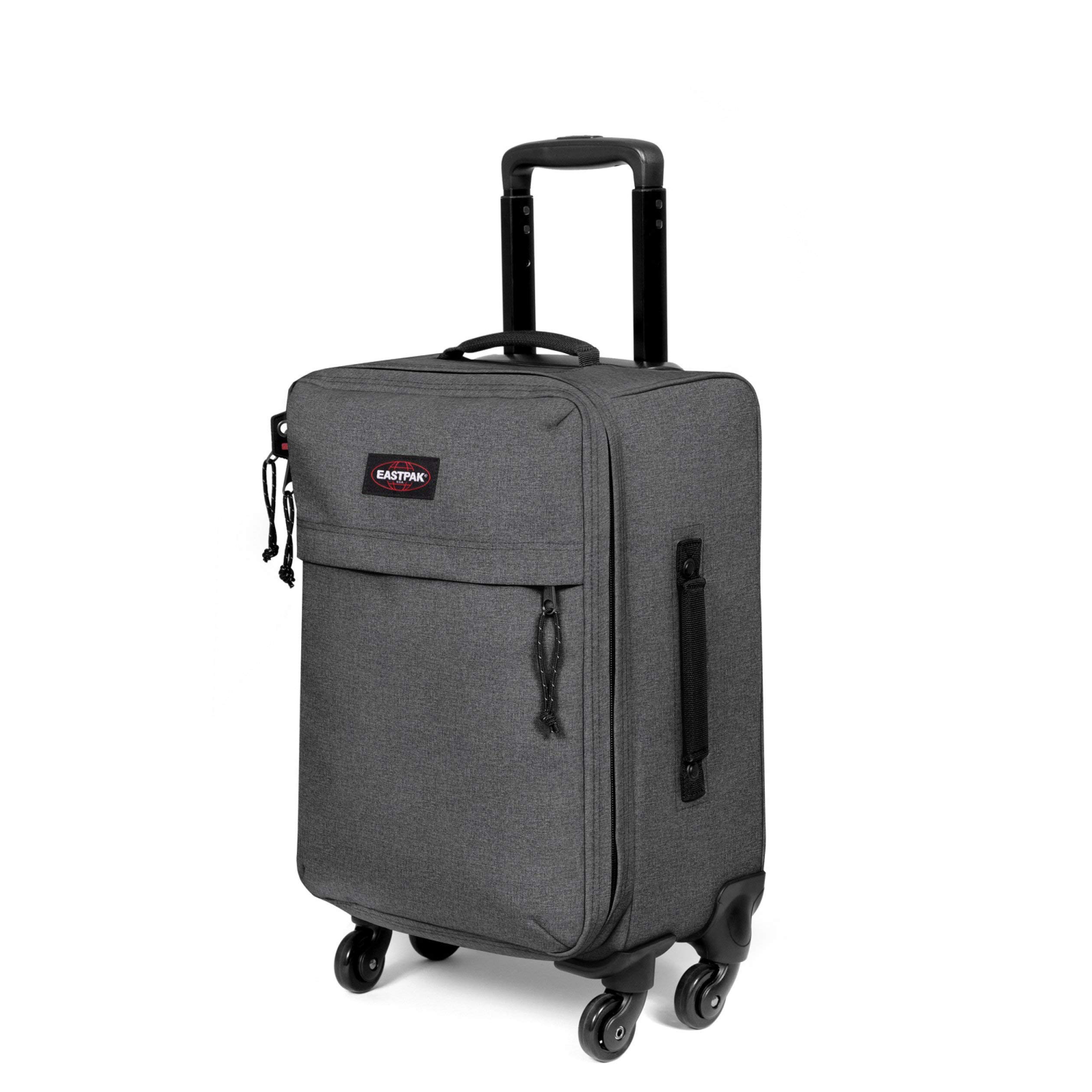 eastpak-traf-ik-4-s-koffer-53-cm-grau-black-denim-handgep-ck-trolley-mit-360-dre image 6