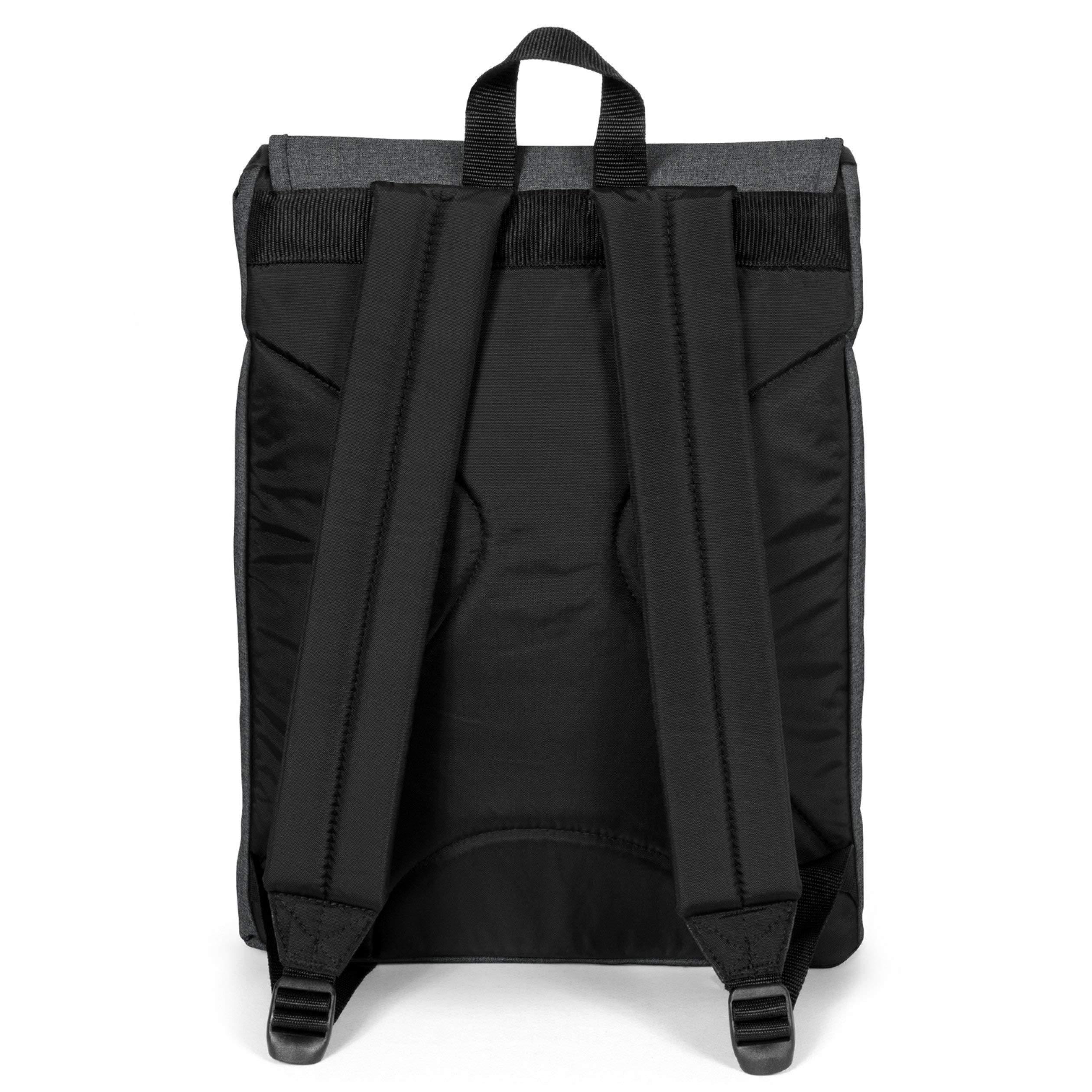 eastpak-london-rucksack-45-cm-21-l-black-denim-grau-daypack-aus-60-nylon-und-40- image 4
