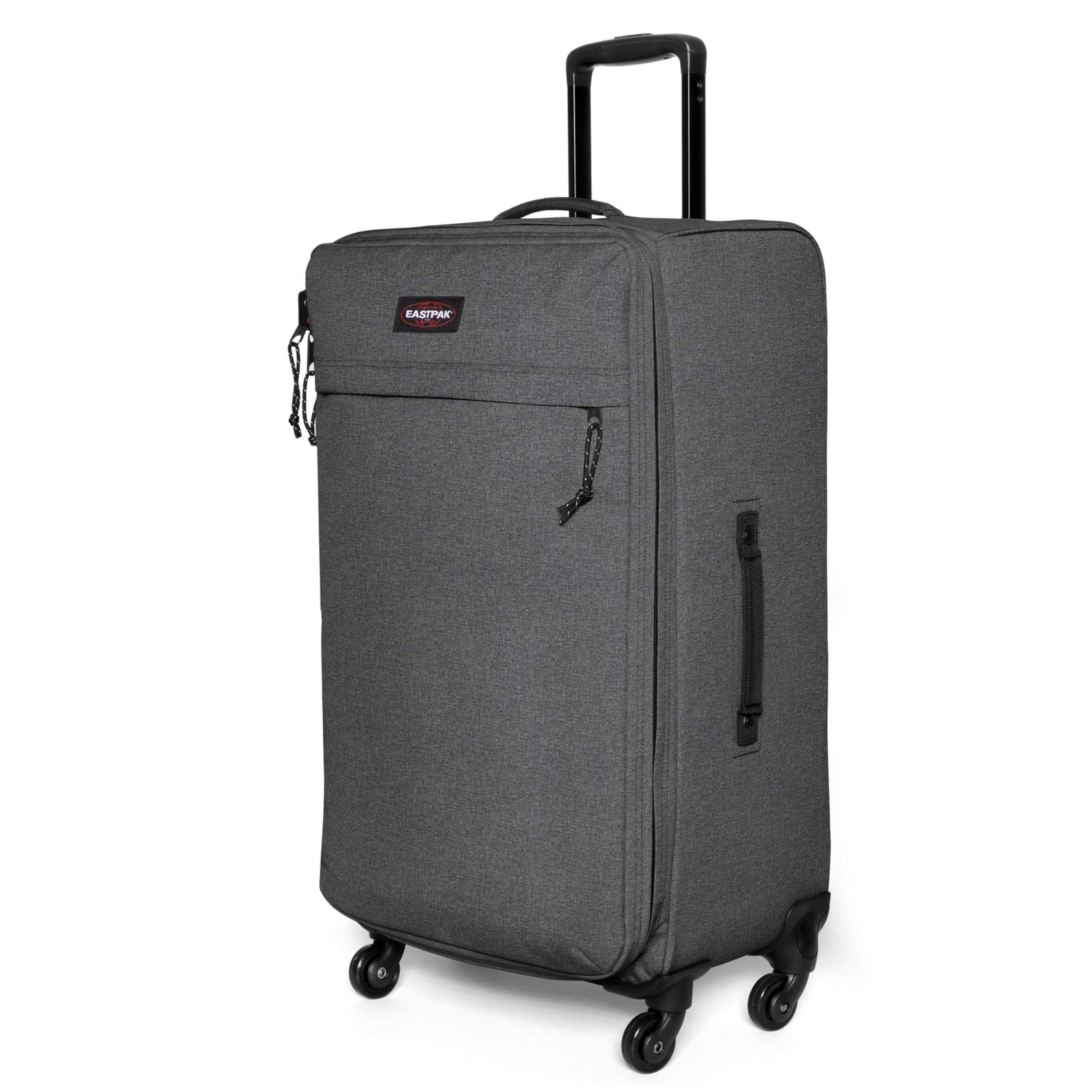 eastpak-traf-ik-4-reisekoffer-80-cm-gro-er-weichgep-ck-trolley-in-grau-black-den image 6