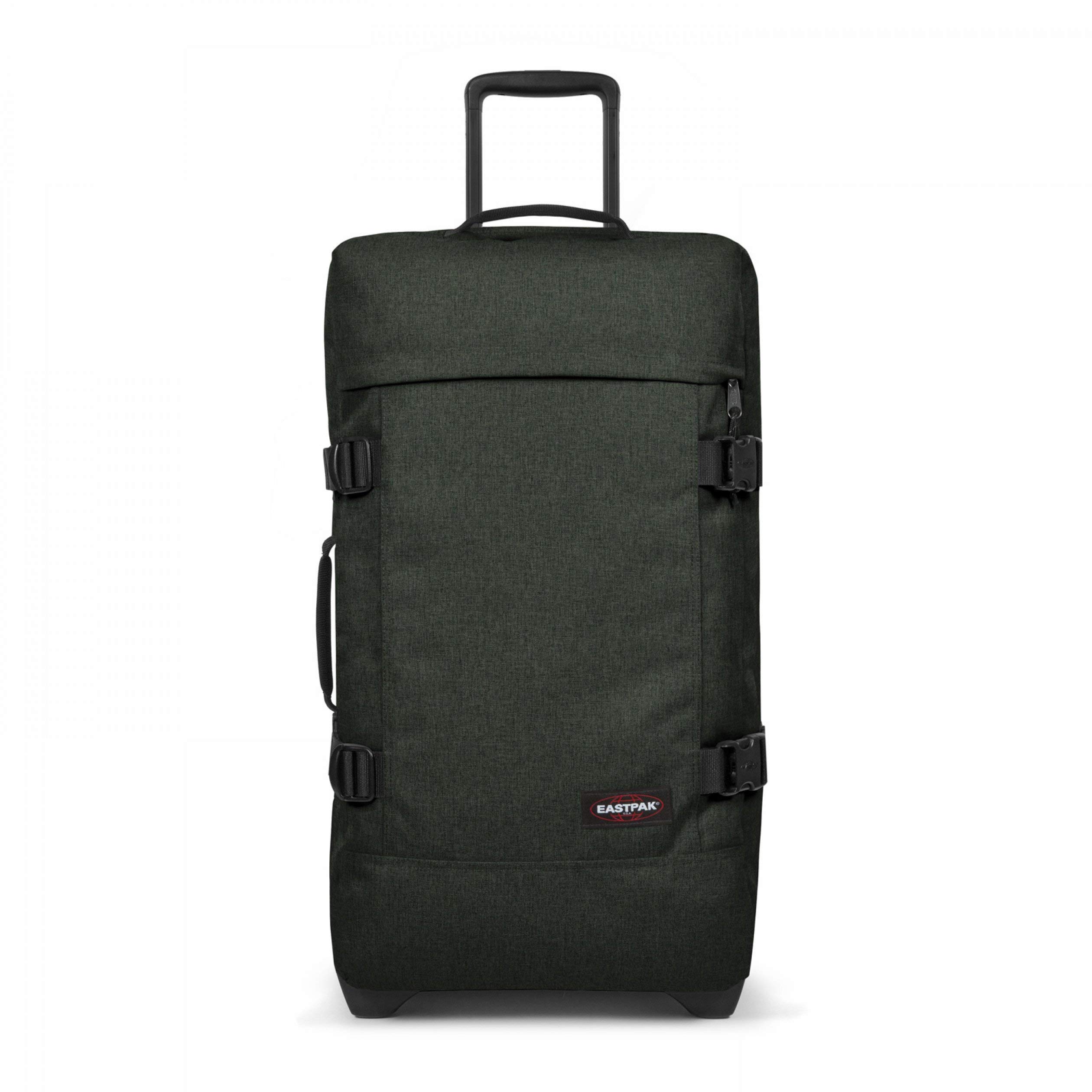 eastpak-tranverz-m-koffer-67-cm-78-l-crafty-moss-duffel-trolley-mit-zwei-abteile image 1