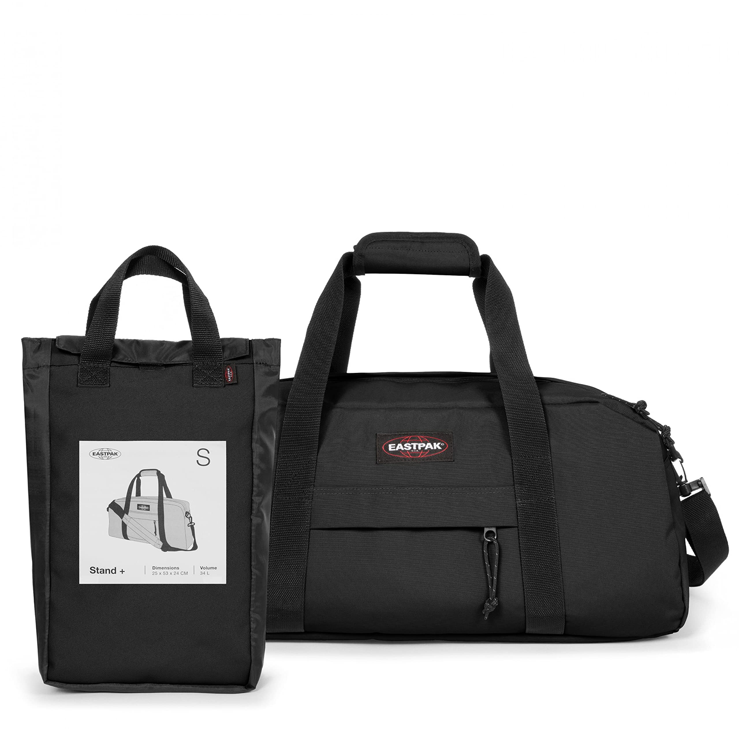eastpak-stand-reisetasche-34-l-53-x-25-x-24-cm-verstellbarer-schultergurt-schwar image 5