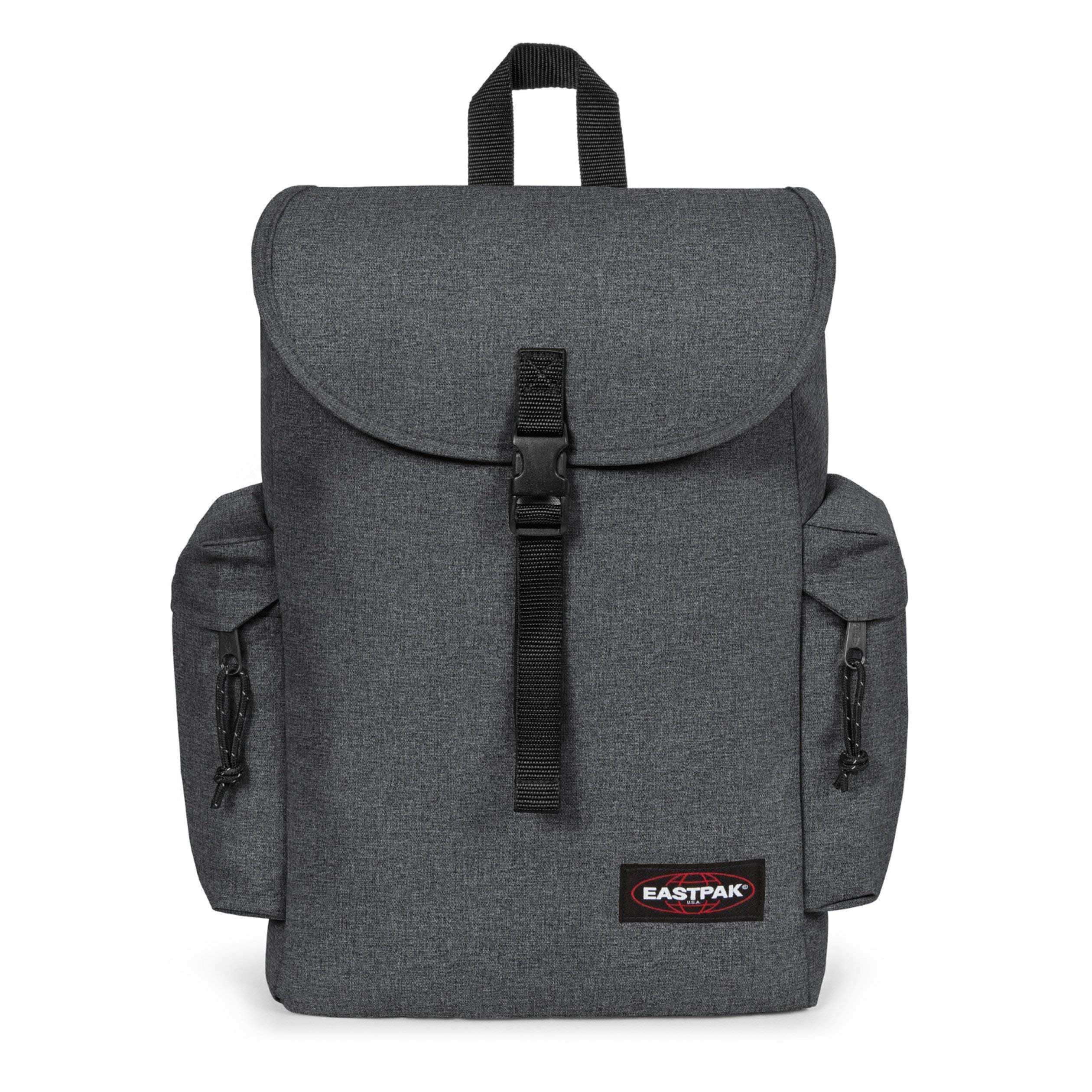 eastpak-austin-rucksack-42-cm-18-l-daypack-in-black-denim-mit-seil-und-schnallen image 1