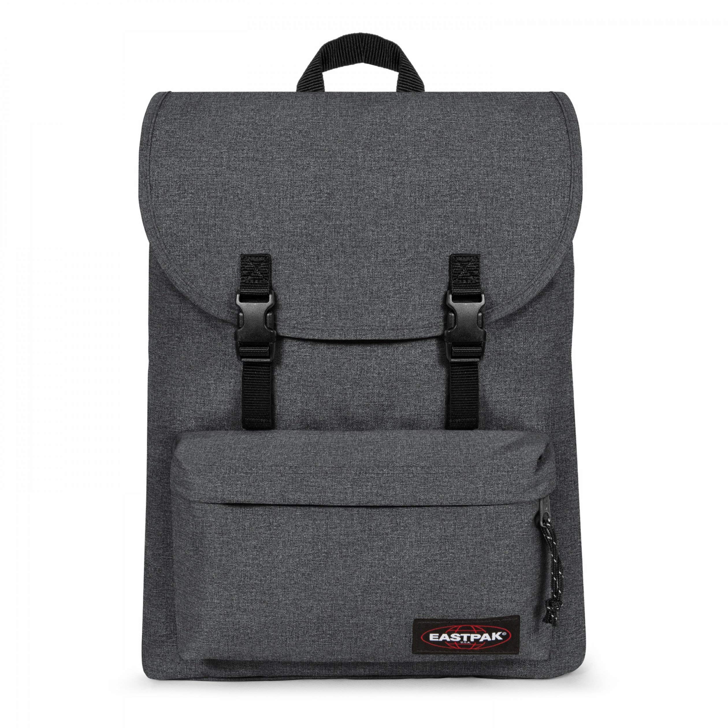 eastpak-london-rucksack-45-cm-21-l-black-denim-grau-daypack-aus-60-nylon-und-40- image 1