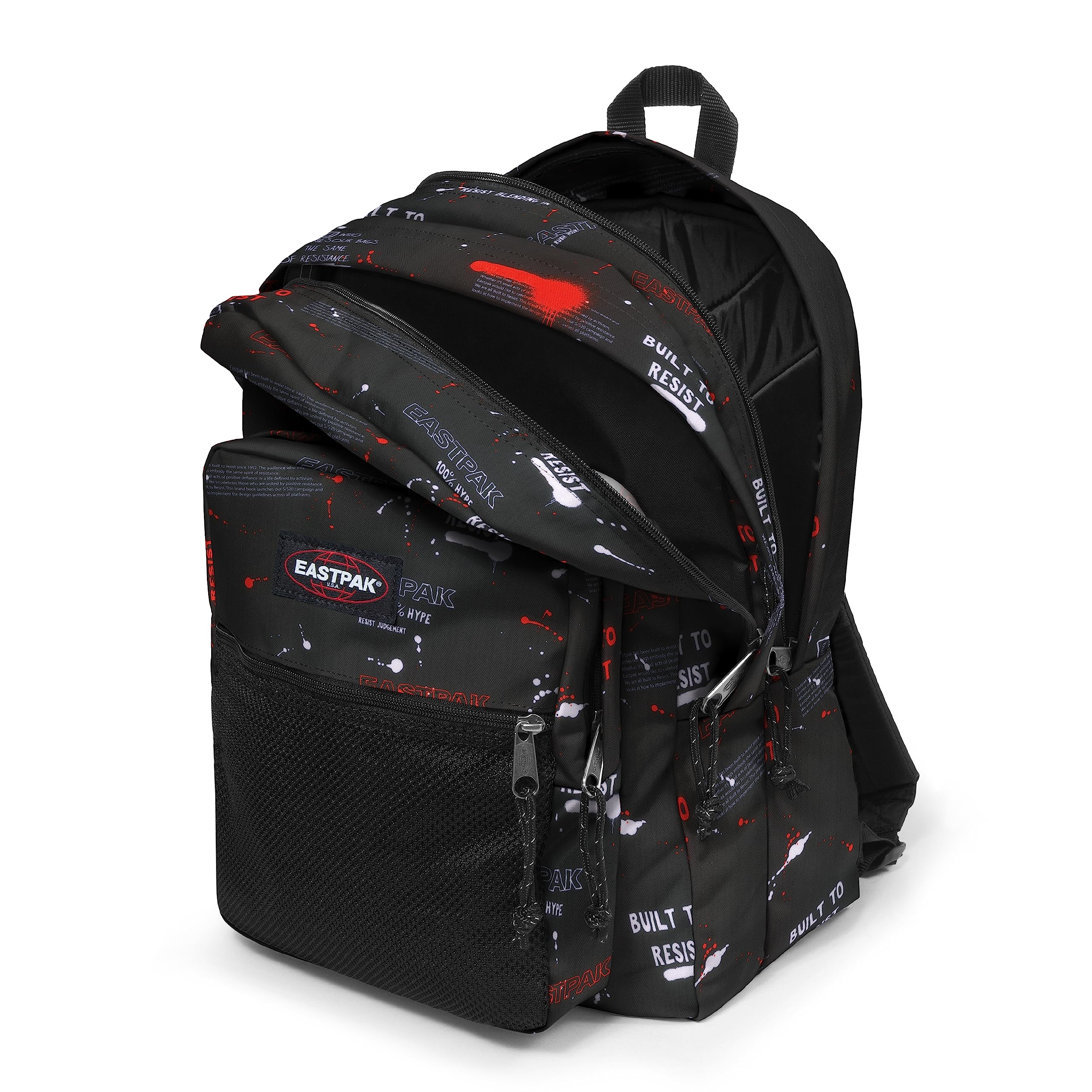 eastpak-pinnacle-rucksack-42-x-32-x-25-5-cm-doppelf-cher-mit-organizer-blakout-s image 4