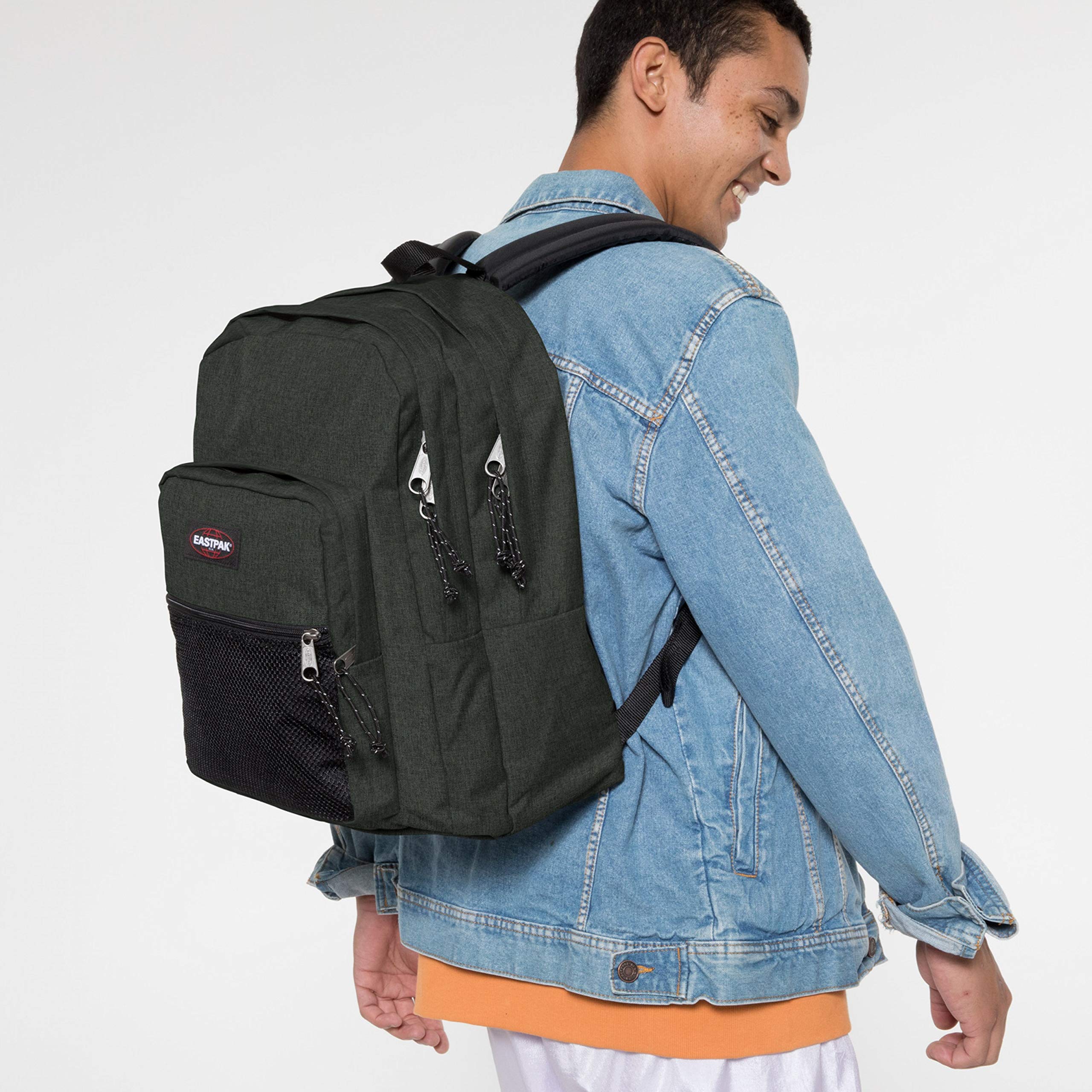 eastpak-pinnacle-rucksack-42-cm-38-l-crafty-moss-gr-n-doppel-fach-alltagsrucksac image 2