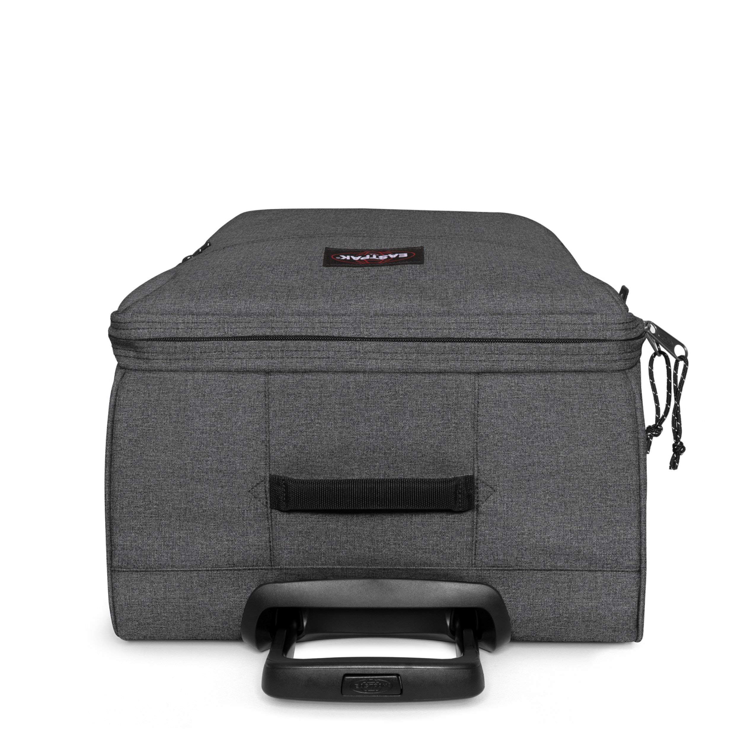 eastpak-traf-ik-4-m-koffer-72-cm-black-denim-grauer-rollkoffer-mit-teleskopstang image 5