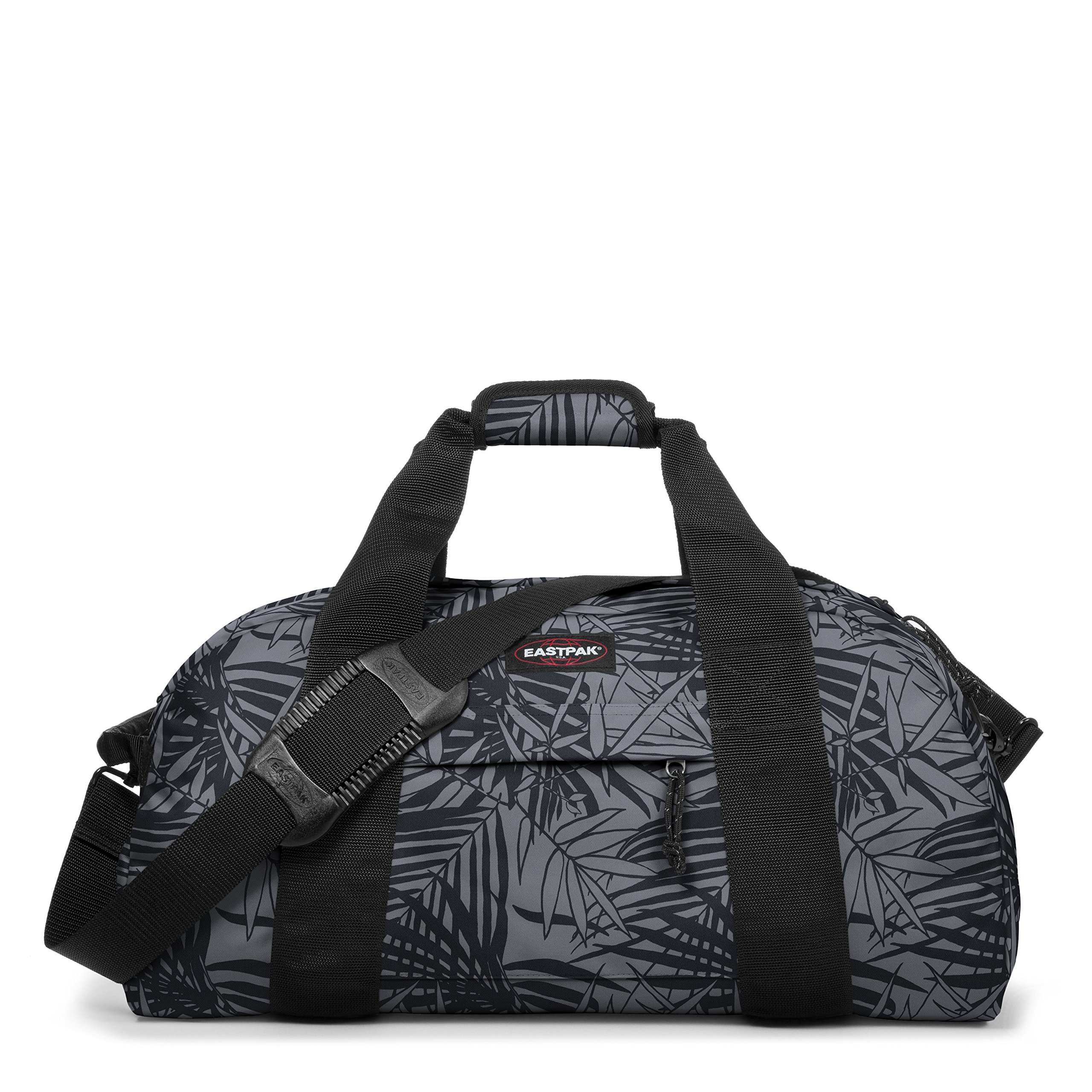 eastpak-station-reisetasche-62-cm-57-l-leaves-black-weekender-mit-handgep-ck-tau image 1