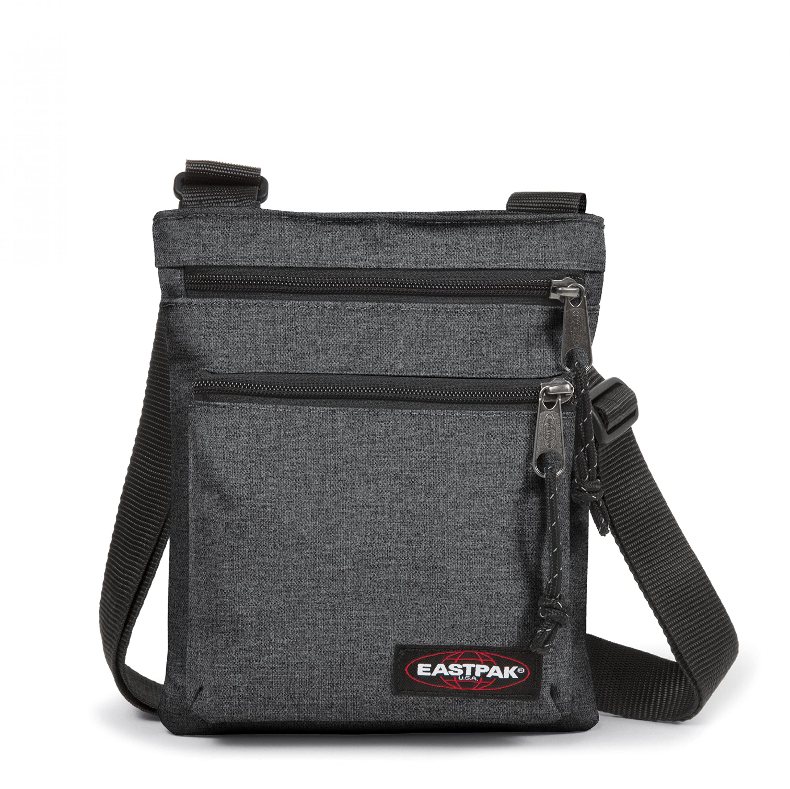 eastpak-rusher-umh-ngetasche-1-5l-black-denim-mini-schultertasche-mit-2-rei-vers image 1