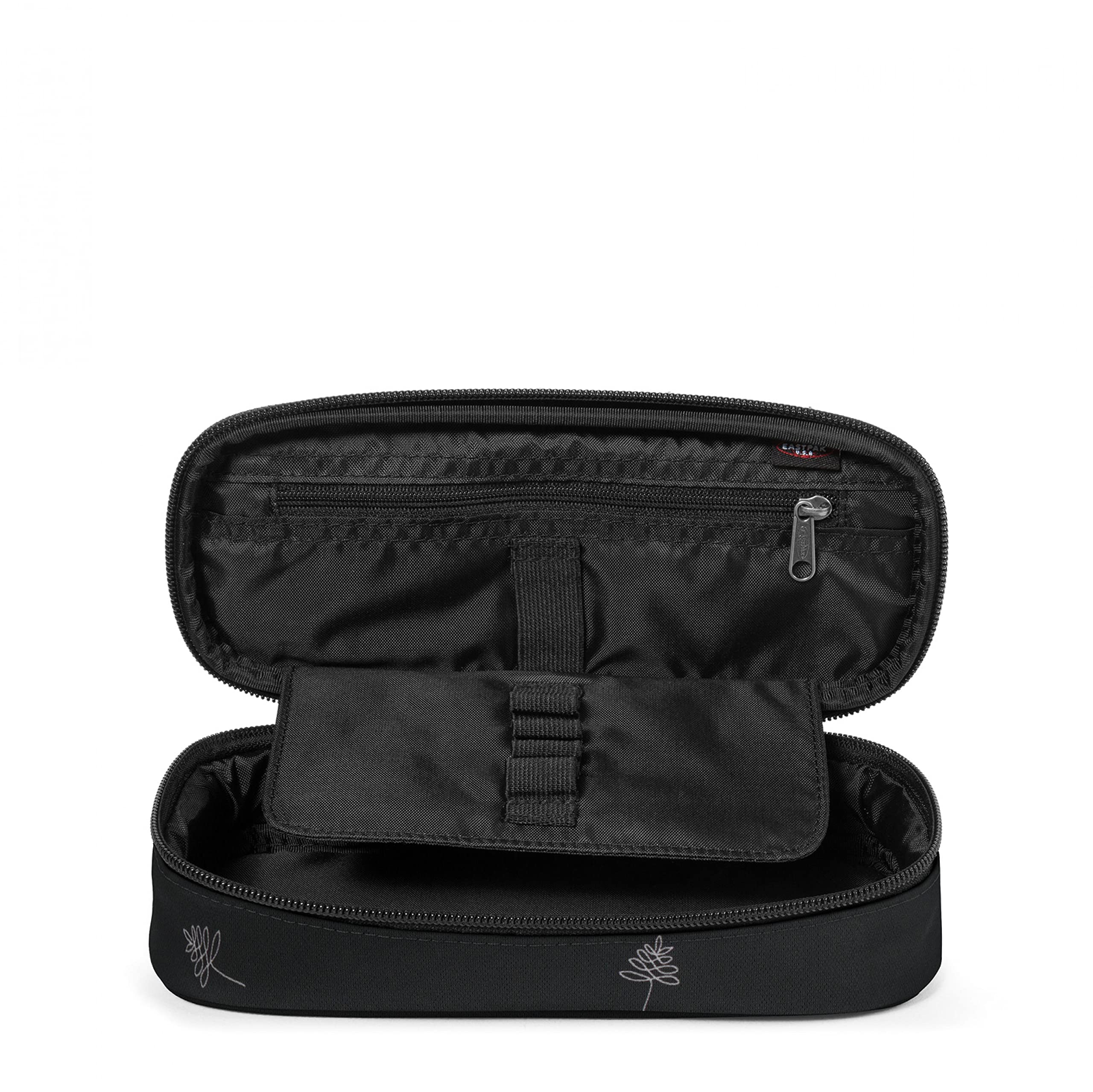 eastpak-oval-single-federm-ppchen-22-cm-line-black-schlamper-etui-mit-stiftschla image 2