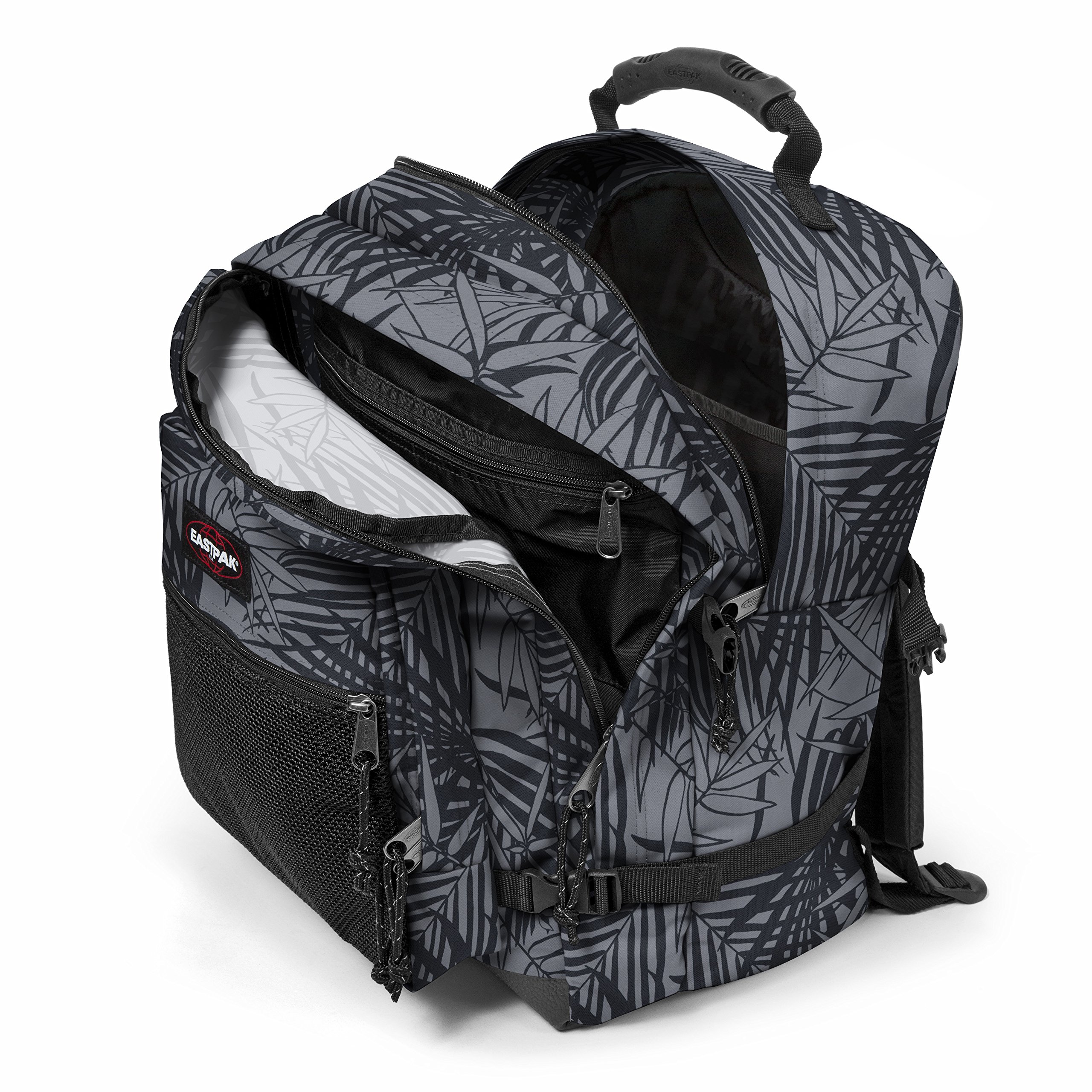 eastpak-ultimate-rucksack-42-cm-42l-gro-volumiger-schul-reiserucksack-leaves-bla image 3