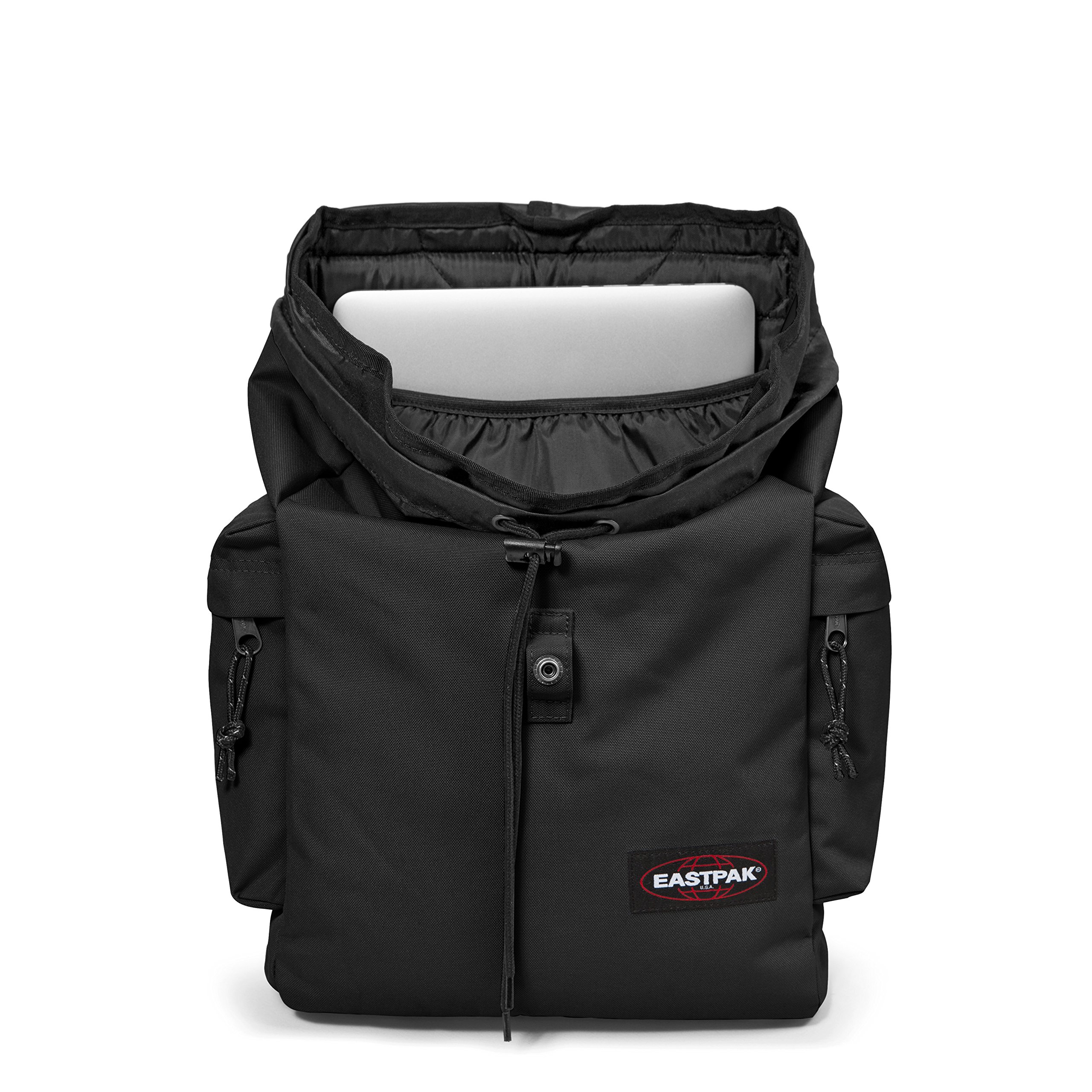eastpak-austin-kinder-rucksack-18-liter-black-ek47b008-mit-gepolstertem-laptop-t image 4