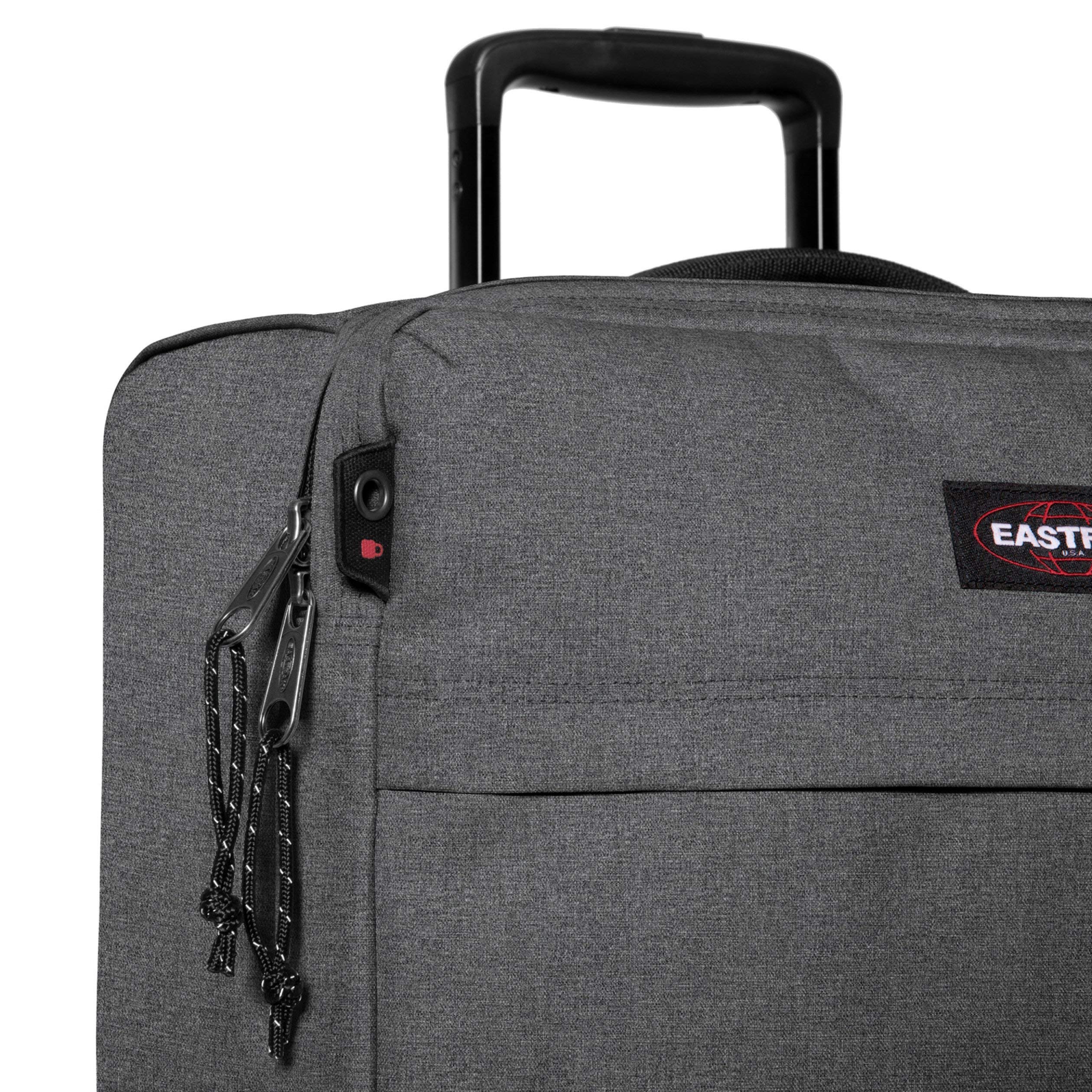 eastpak-traf-ik-4-s-koffer-53-cm-grau-black-denim-handgep-ck-trolley-mit-360-dre image 3