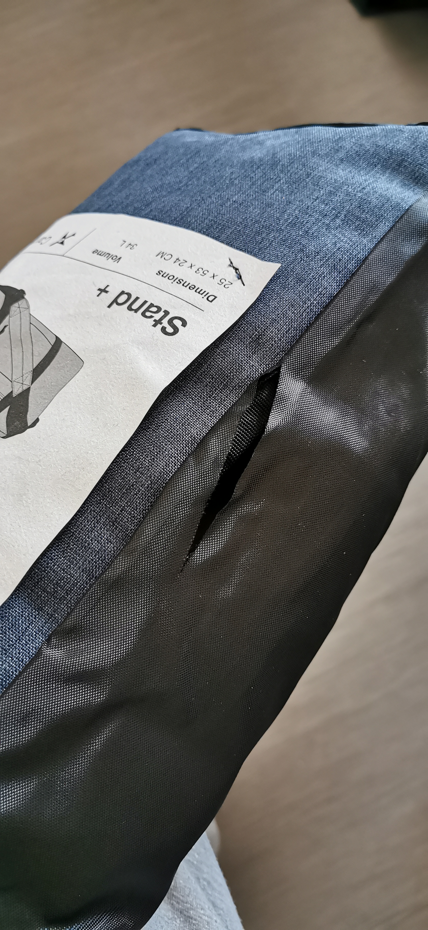 Gute Tasche, kleiner Kritikpunkt
